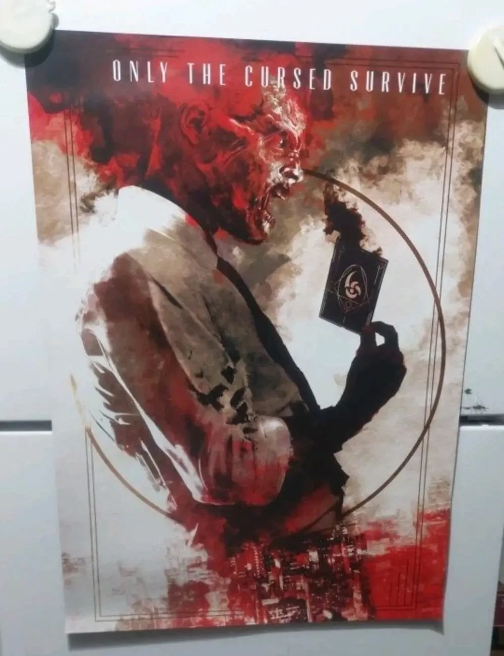 Call Of Duty Black Ops III 3 Only The Cursed Survive Zombies Double-Sided Poster